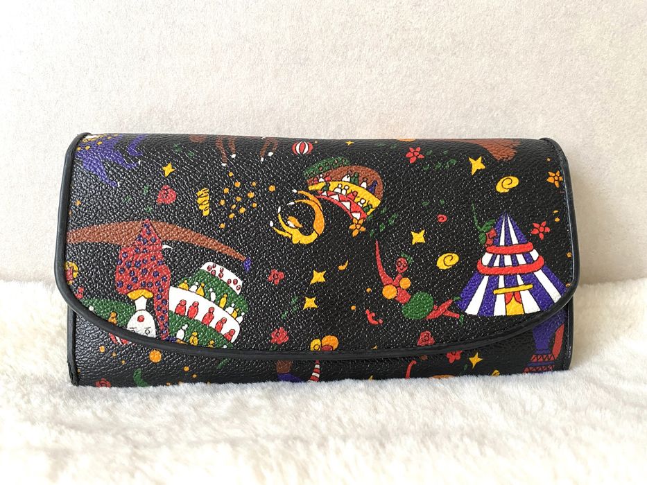 Кошелек из телячьей кожи  Piero Guidi magic circus
