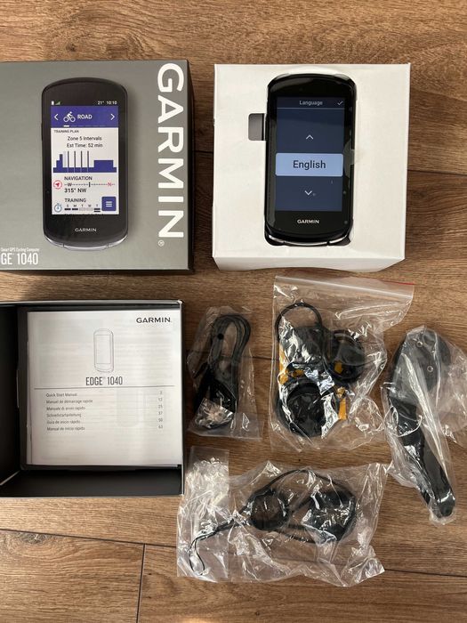Велокомпютър Garmin Edge 1040 – чисто нов, пълен комплект