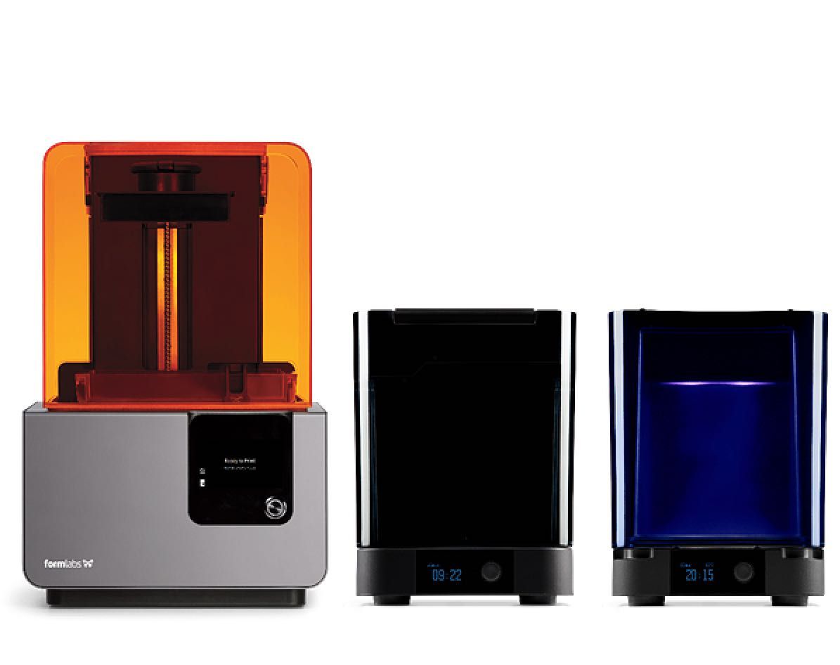 Echipament complet Imprimanta profesionala 3D Form2 Formlabs SLA
