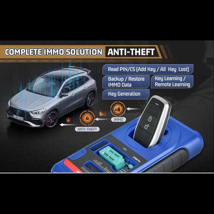 Професионална автодиагностика и програматор Autel IM608 PRO