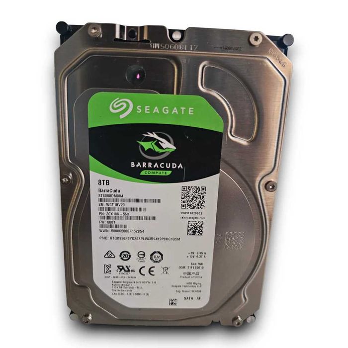 Hdd Seagate Barracuda 8TB SATA3 5400RPM 256MB 3.5",sigilat