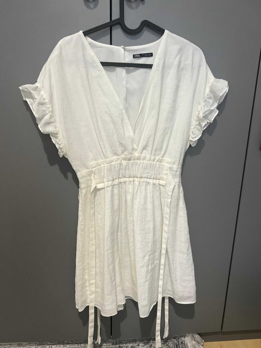 Rochie Zara, marime S, alba