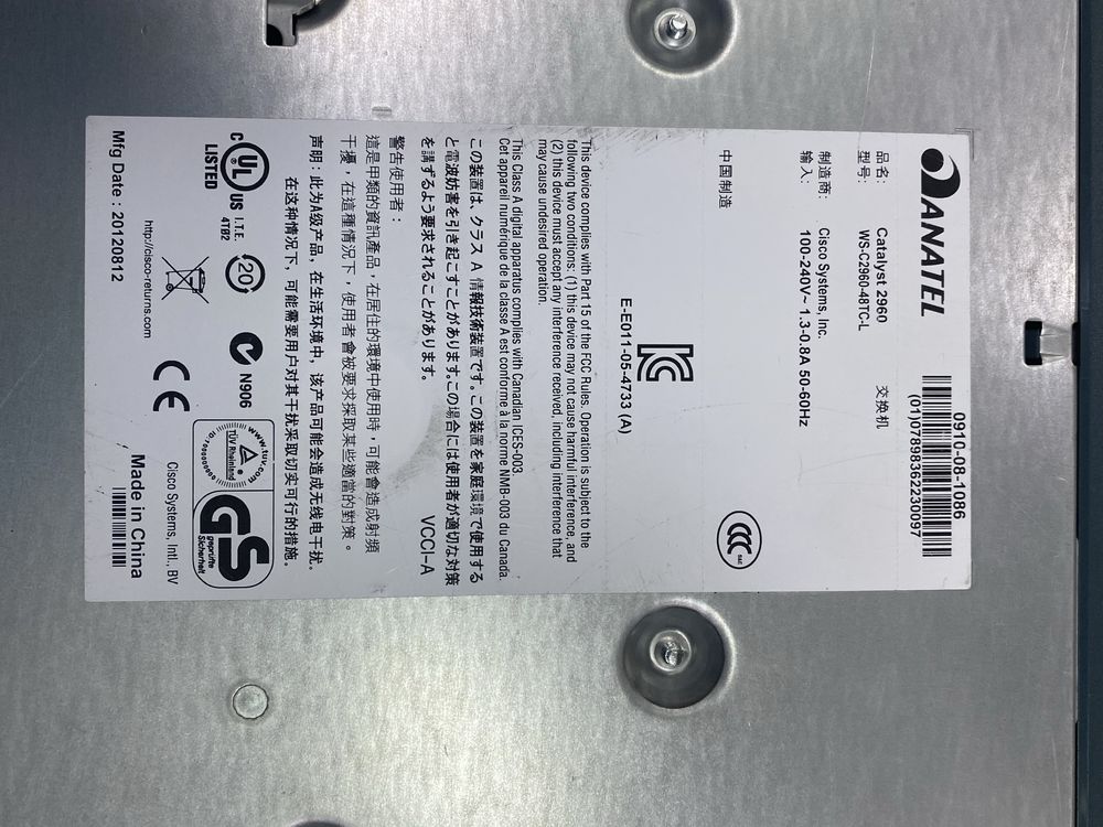Cisco 2960 48 портов