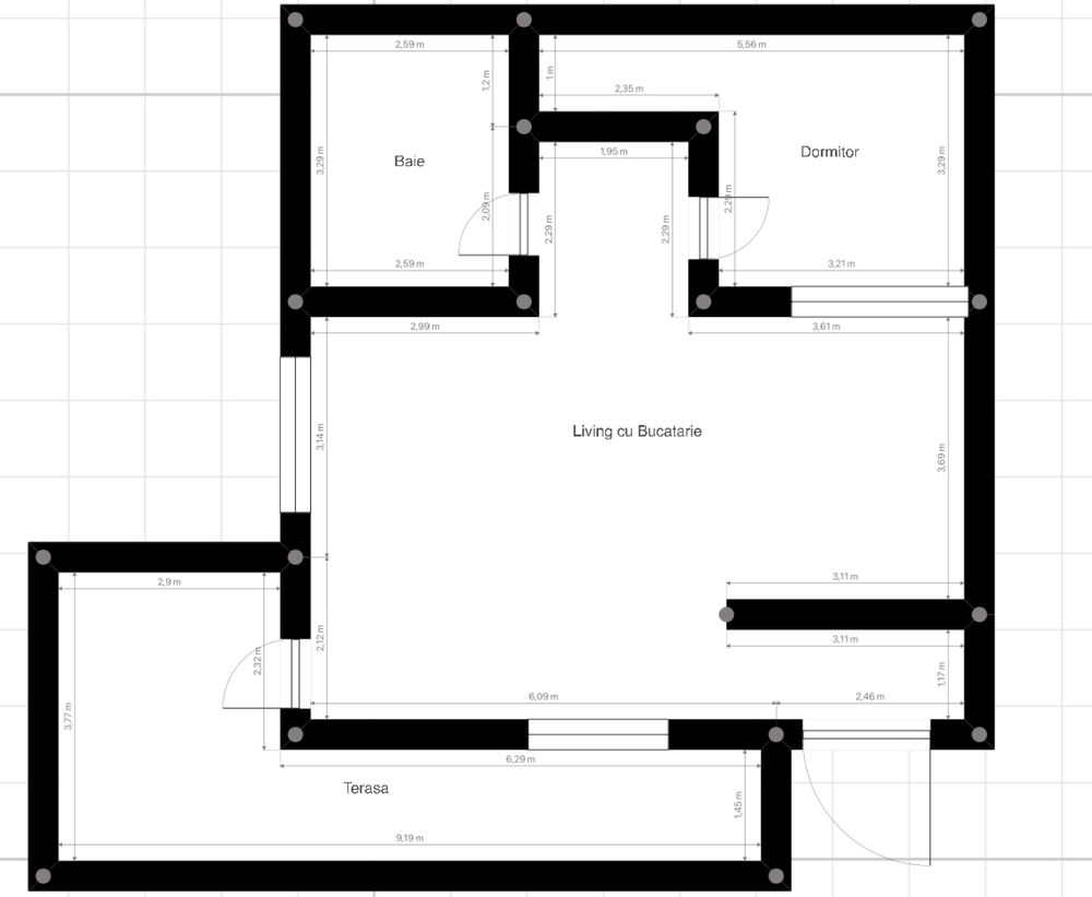 PF Apartament 2 camere Gheorgheni / Iulius Mall