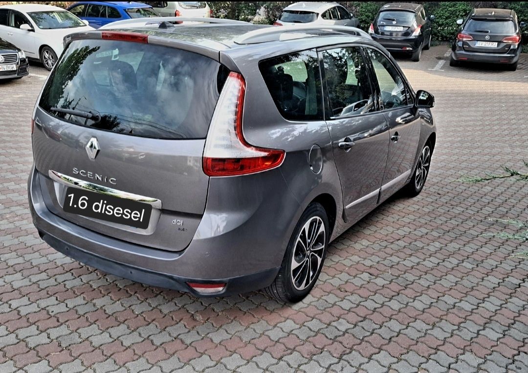 2015 urgent  Renault Grand scenic edition bose 1.6 dci 7 locuri