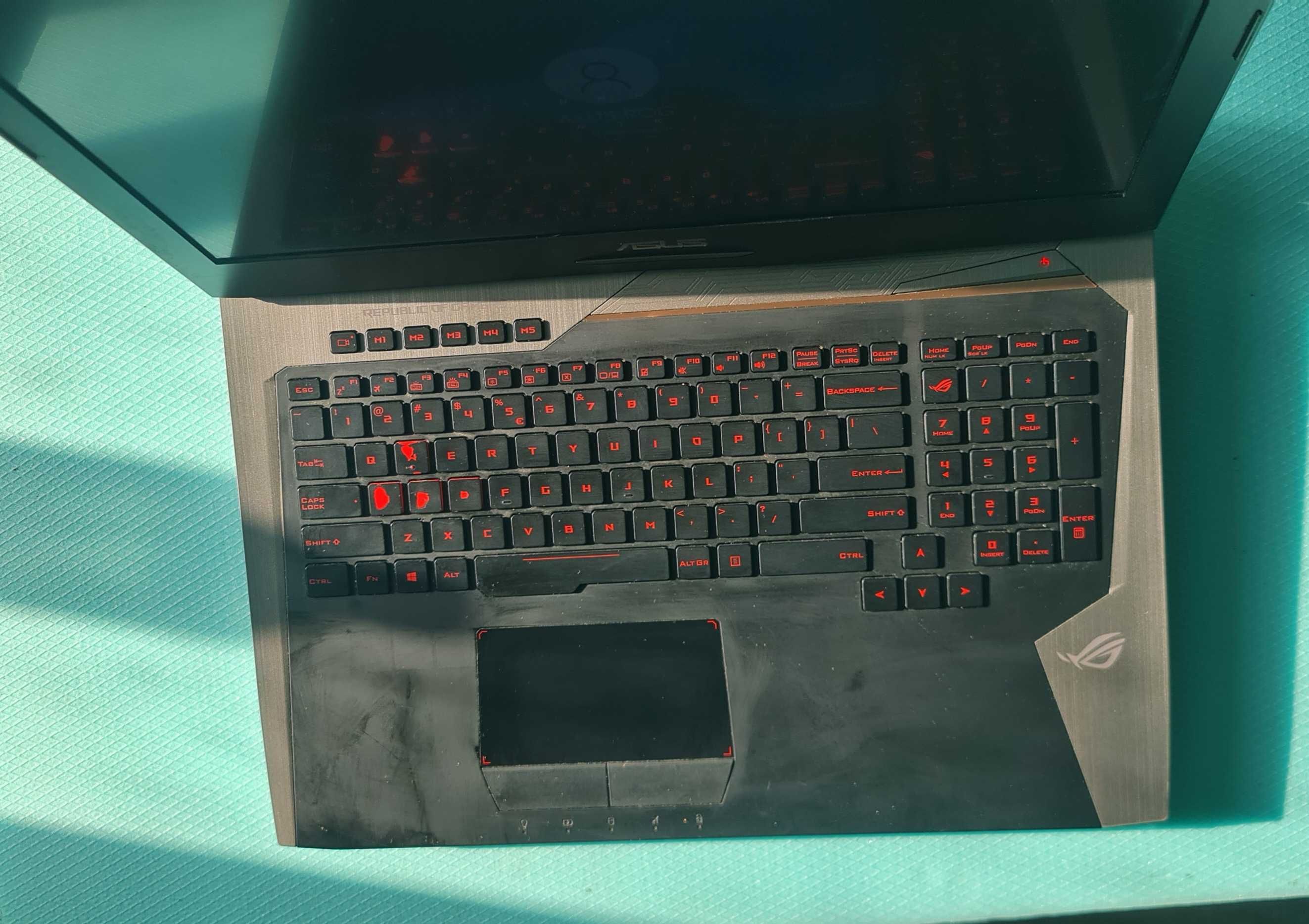 Asus rog g752v - g751j на части