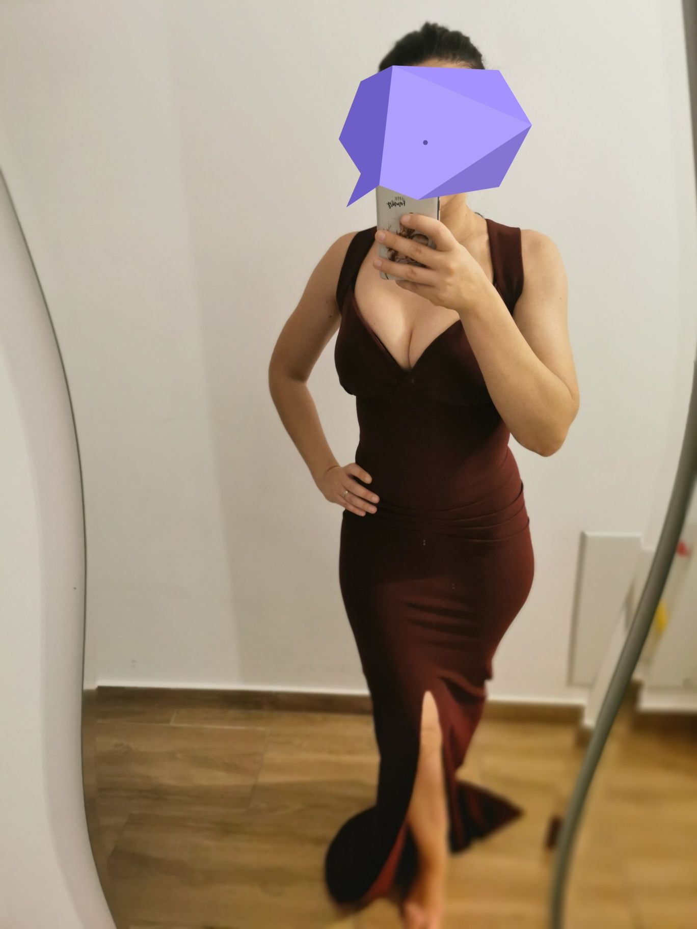 Rochie cu trena mărimea xs/s