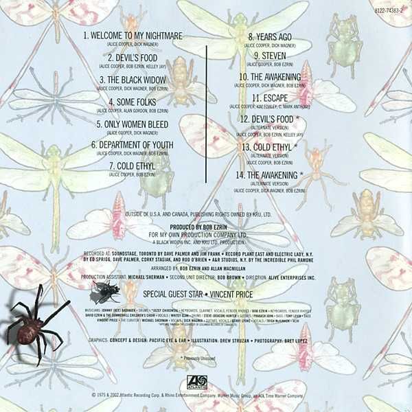 CD Alice Cooper - Welcome To My Nightmare 1975