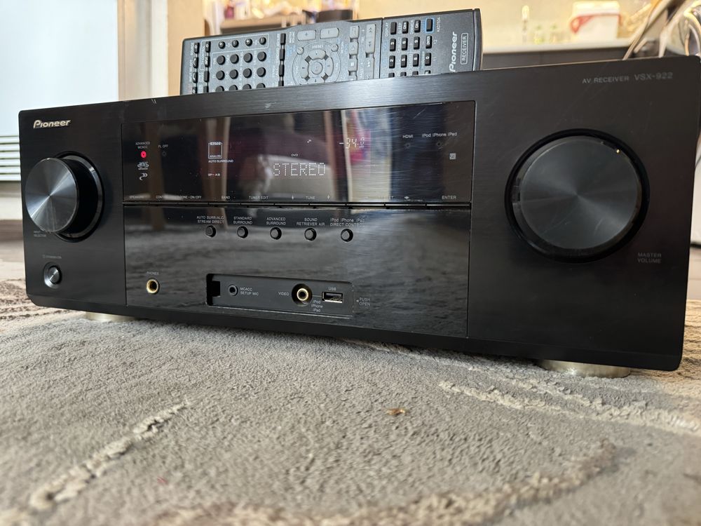 Pioneer VSX-922 Resiver Hdmi Usb Усилвател