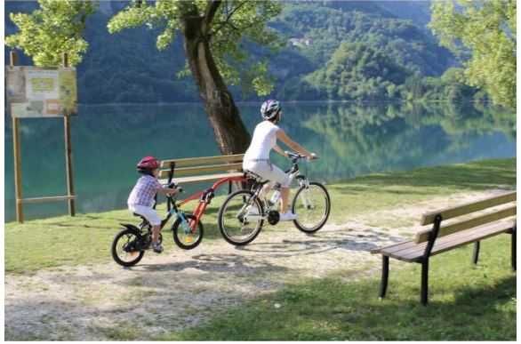Bara tractare bicicleta copii, Peruzzo Trail Angel