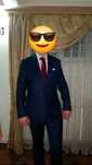 Costum SENTIERRI, purtat o singura data, nu are nici un defect