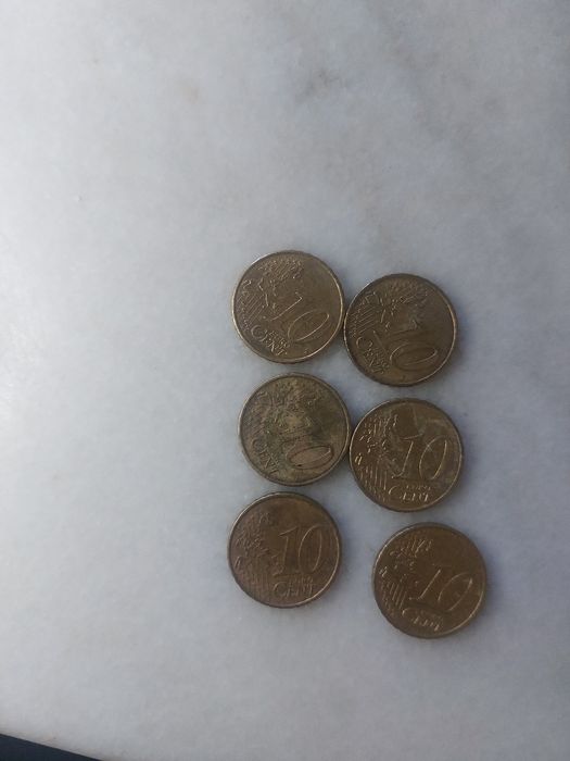 10 euro centi Germania 2002  6 bucăți