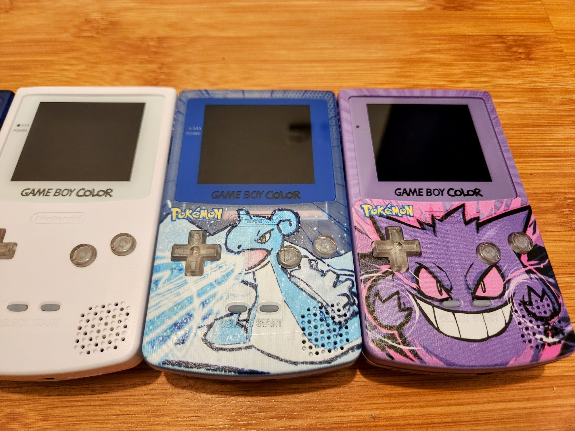 GameBoy Color modate Ecran IPS , light mod Butoane