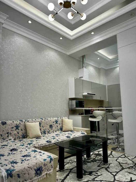 Аренда 2-комнатной квартиры с террасой в Tashkent City Gardens