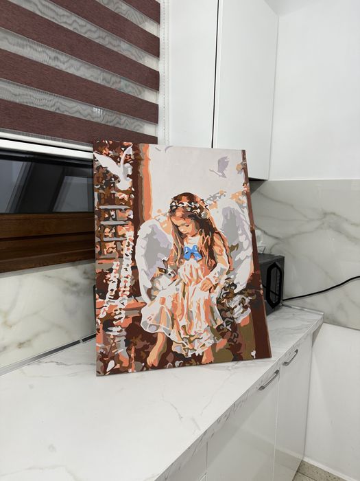 Pictura ingeras fetita