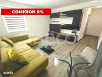 Apartament mobilat si utiliat cu 3 camere 2 bai - 73 mp - comision 0