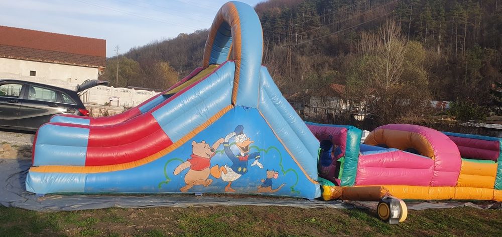 Vand cursa și topogan goflabil