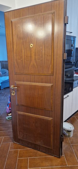 Vând uşǎ metalicǎ de intrare apartament/casa