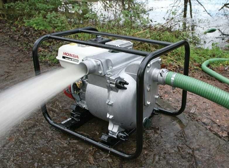 Motopompa apa murdara SWT 80 HX cu motor Honda GX 240 1300 l/min, 8CP