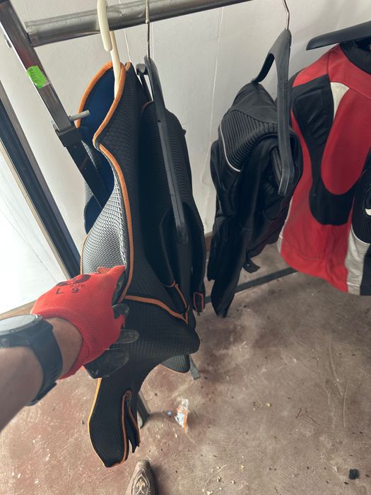 Кожено яке за мотор с защита