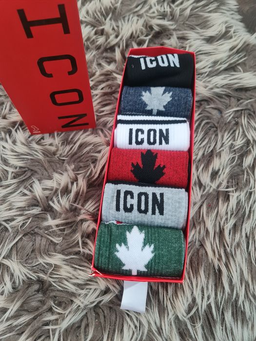 Șosete lungi Dsquared2 Icon Premium