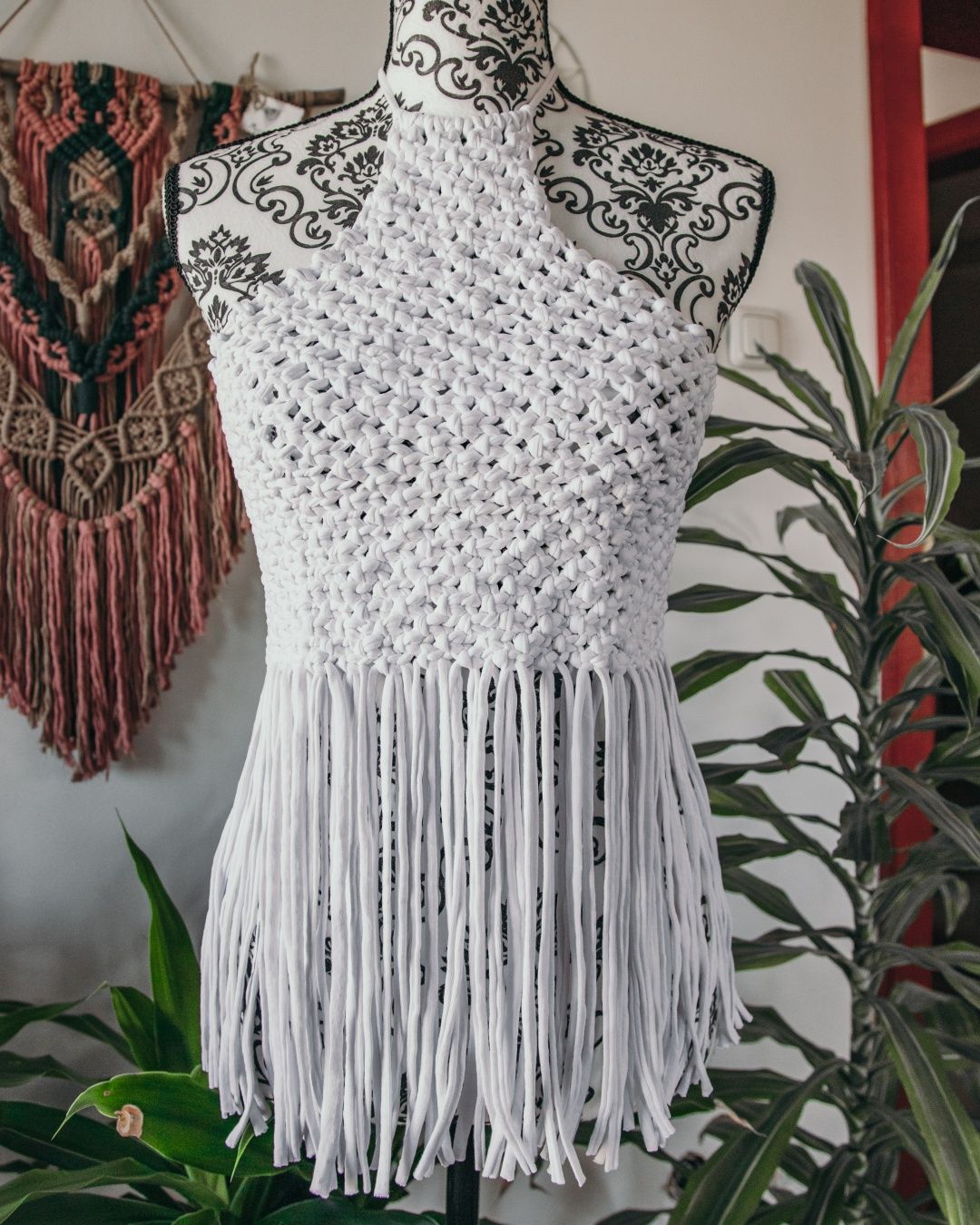 Maieu tip macrame pentru festival