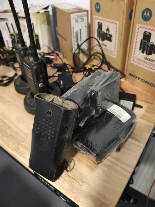 Set de 11 statii radio, Motorola + Geonaute