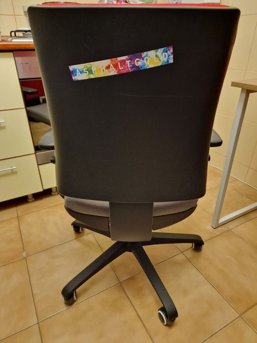 Scaun ergonomic de birou, Profim Raya Red, calitate industriala