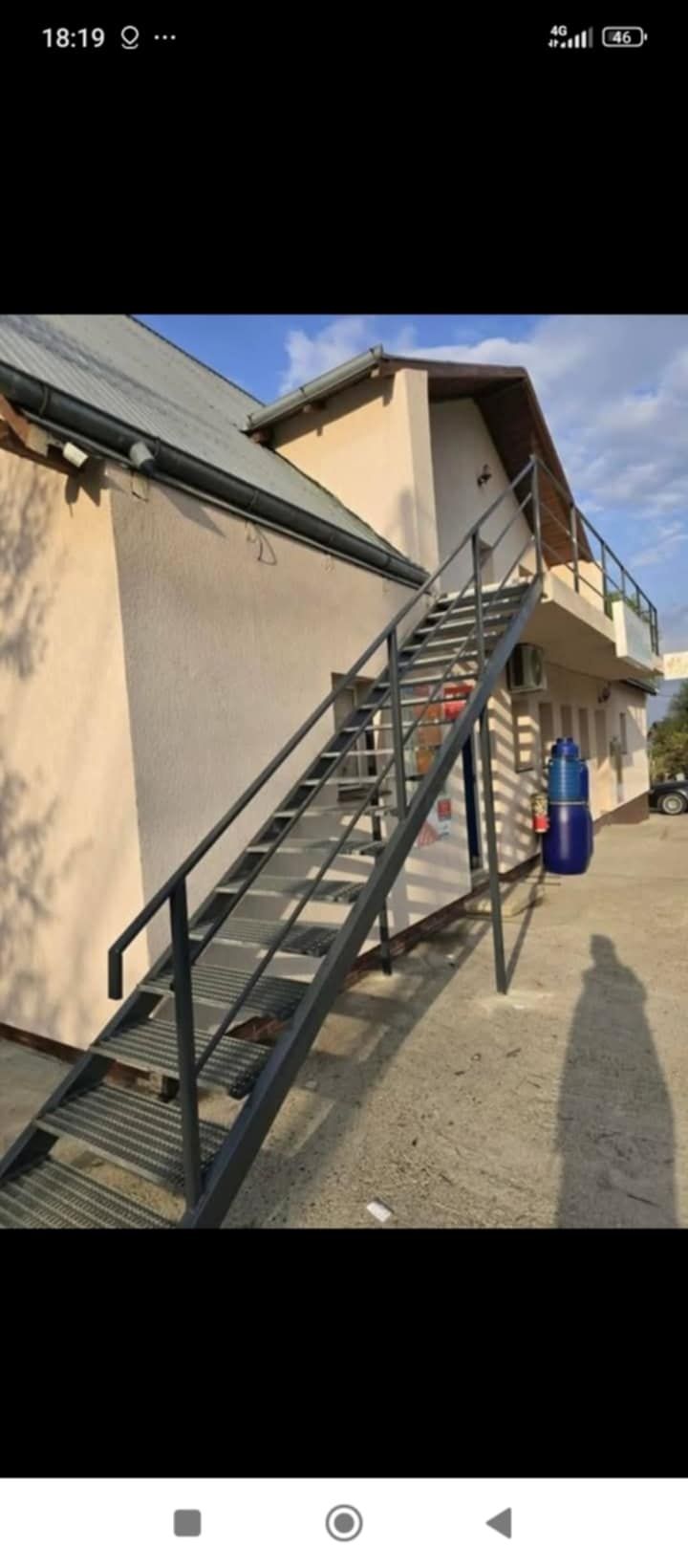 Vând scări zincate galvanizate