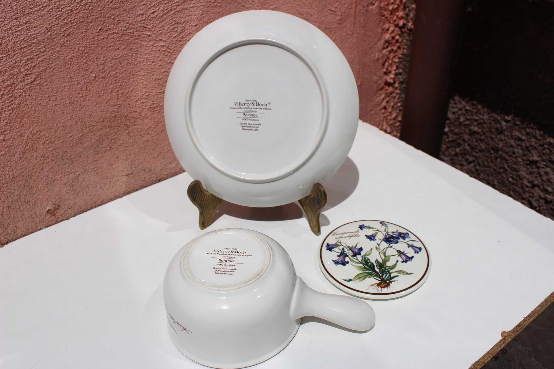 Set portelan bol cu capac si farfurie VILLEROY & BOCH, BOTANICA