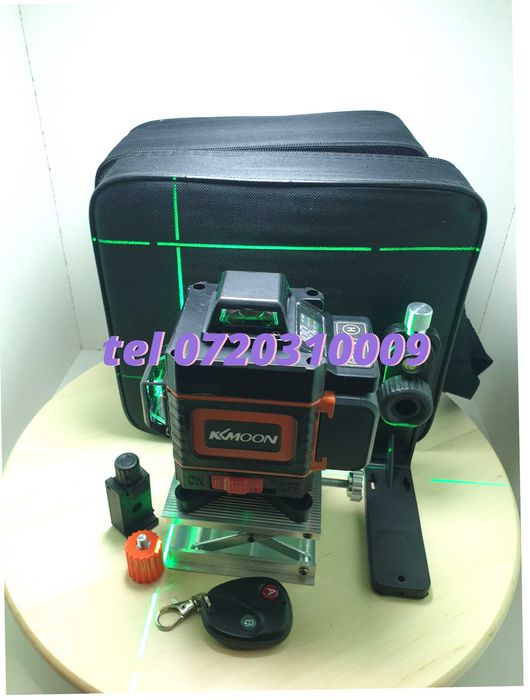 Promotie Nivela Laser Kamoon Profesionala 4d 16 Linii Linii Unda Verd