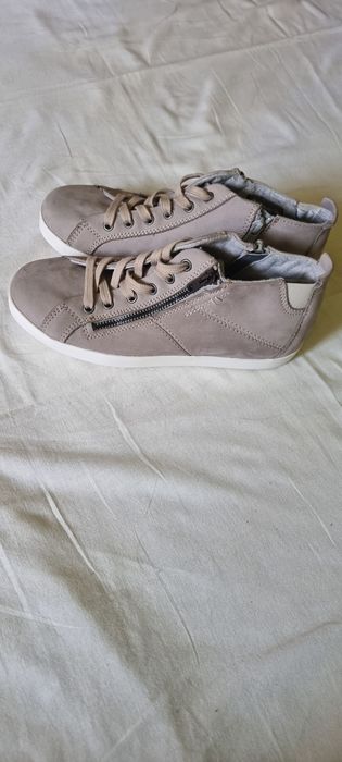 Sneakers dama Tamaris din piele naturala,noi