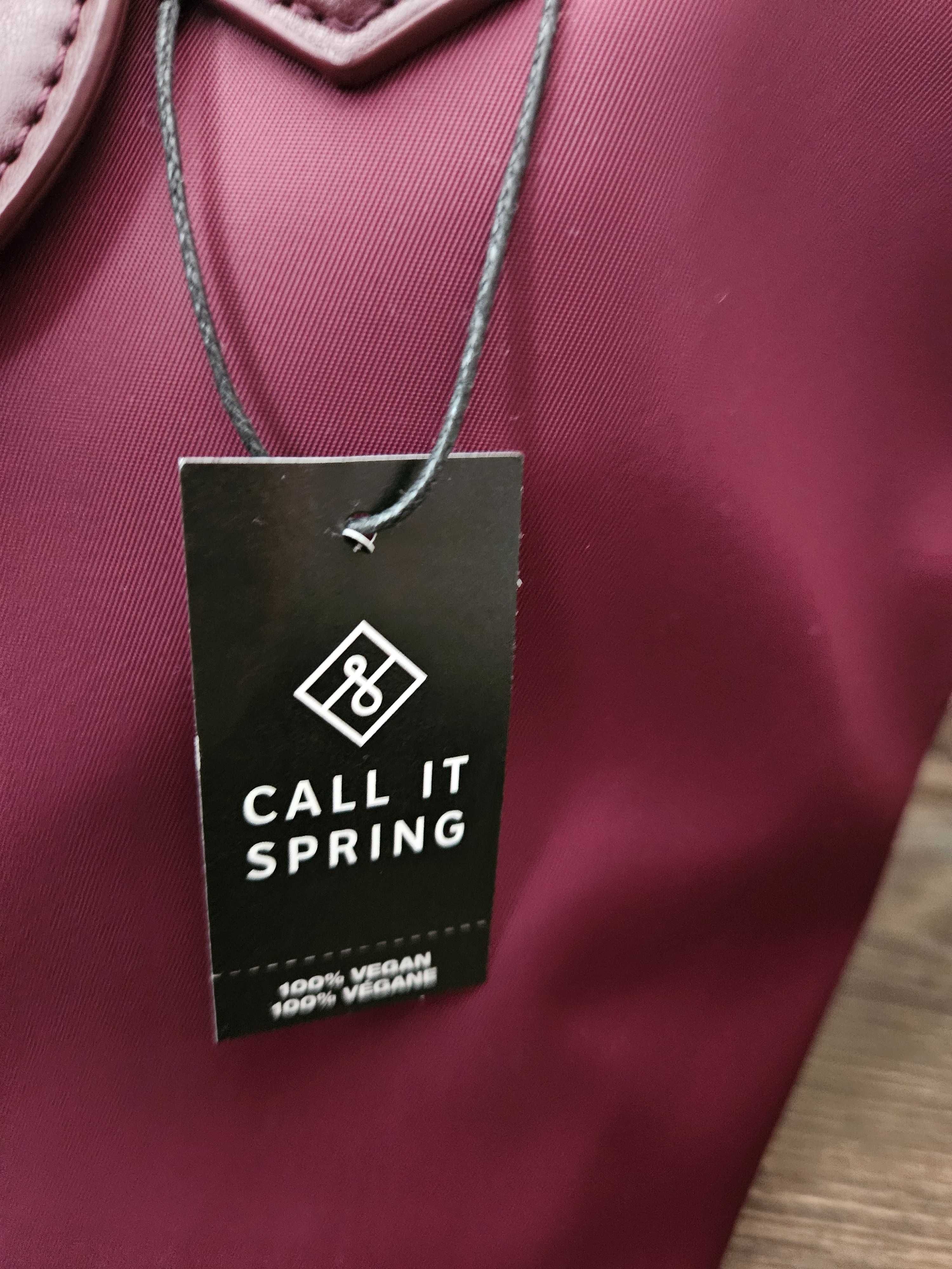 Call It Spring чанта, бордо цвят, събира А4