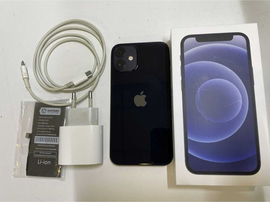Apple iPhone 12 mini 128 ГБ + новая аккумуляторная батарея