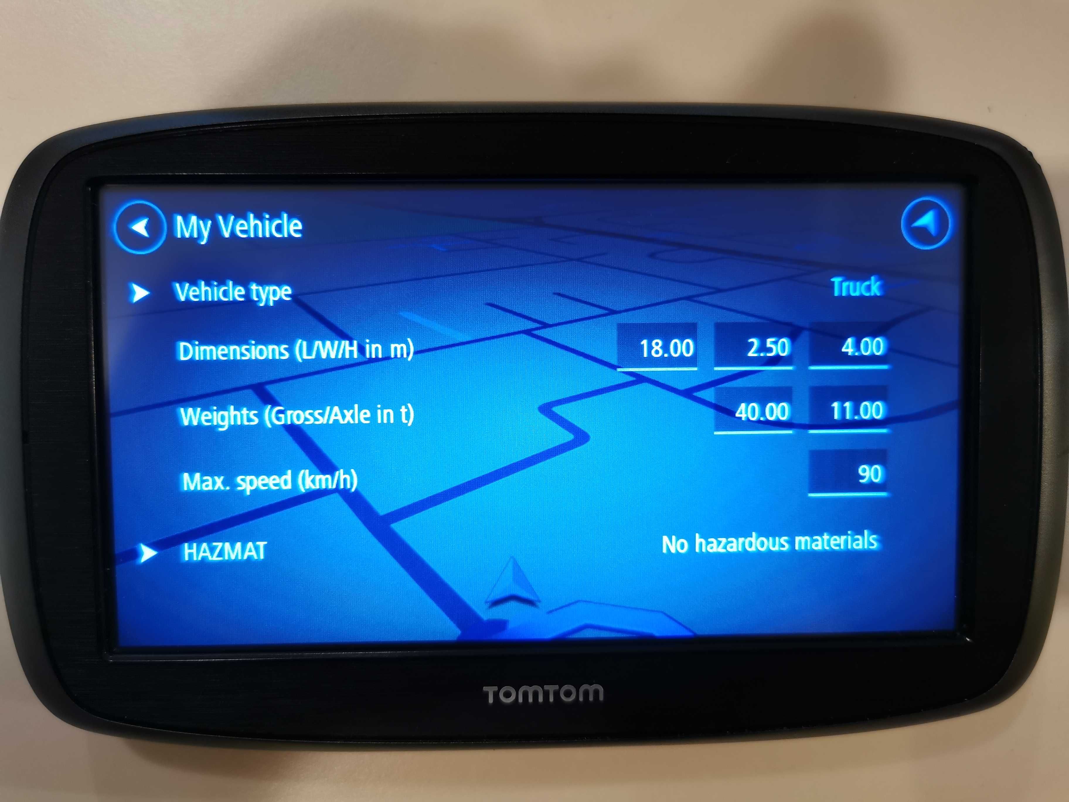 GPS Tomtom GO60 ,soft camion,  harti actualizate.