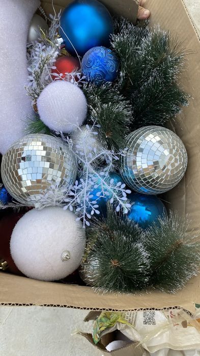 Елка гирлянды новый год