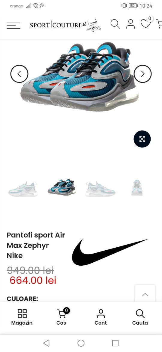 Adidasi Nike Air Max Zephyr