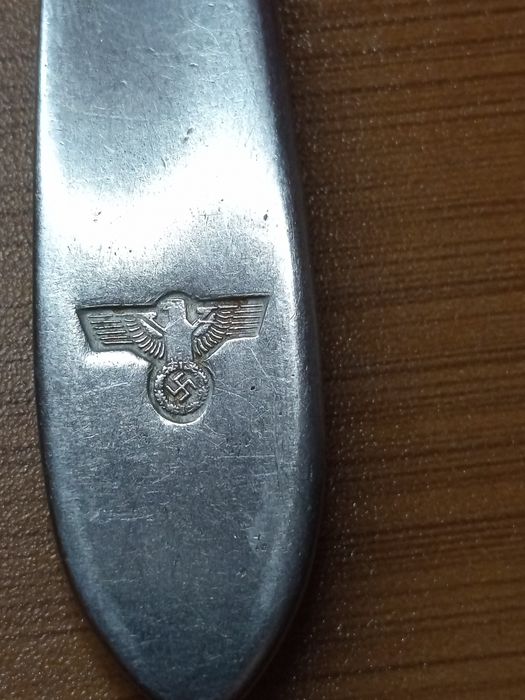 Lingura germană de ofițer cu zvastica,WW2