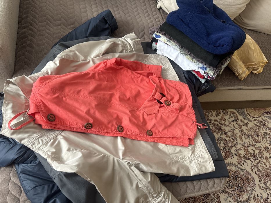 Отдам даром женские вещи размер 48-50 и мужские вещи