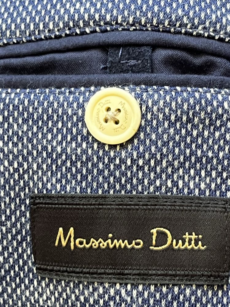 Massimo Dutti -Extrafine Cotton- Спортно сако размер М Slim / Оригинал