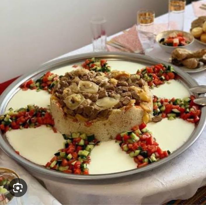 Поднос для маклюбе, тепси