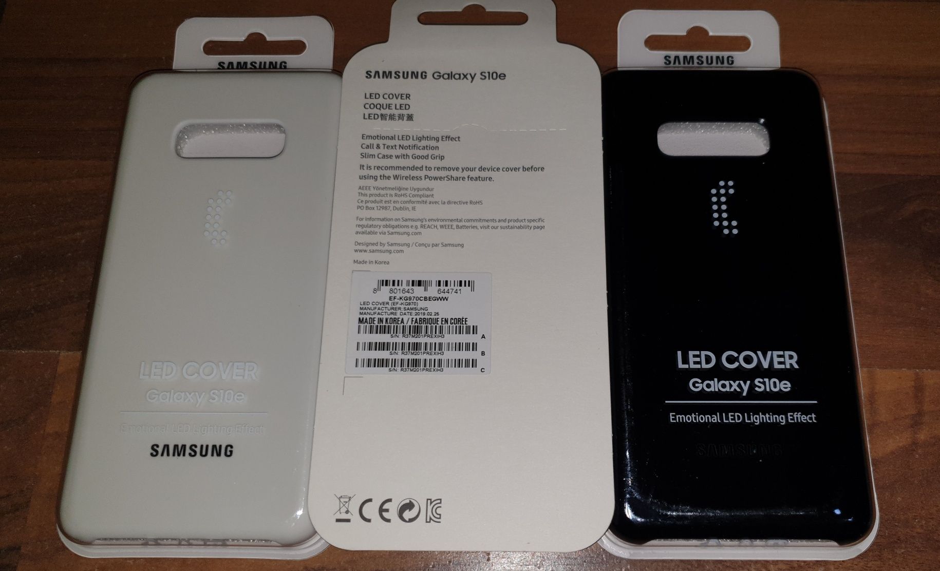 Husa sigilata smart activa originala Samsung Led Cover S10e G970