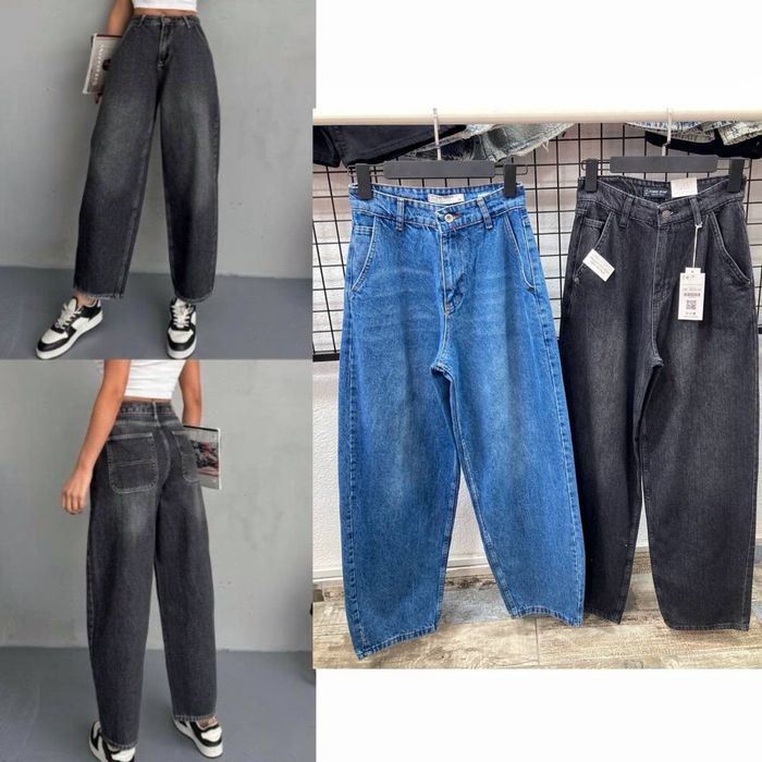 Дънки баги, барел, балон в стил Zara