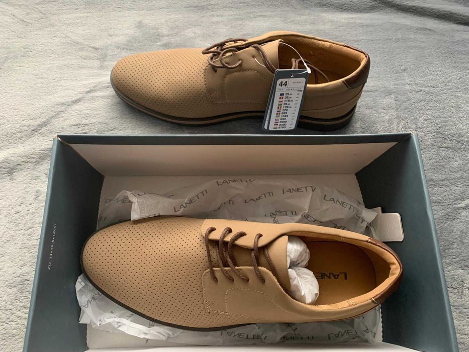 Pantofi barbati Lanetti marimea 44