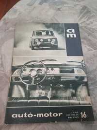 Revista am auto motor limba maghiara 1967