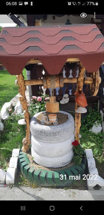 Mobilier rustic de curte