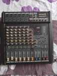 Mixer kronus pro 6500 6 channel powered mixer