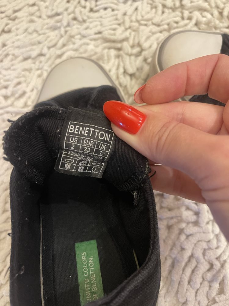 Обувь для девочки 33 размер . Geox . benetton
