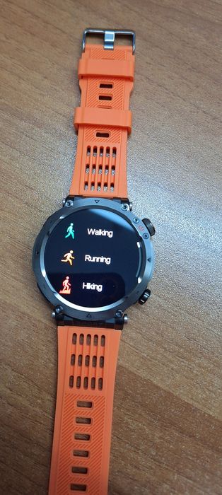 Мъжки Водоустойчив Smart Watch Фенерче 600mAh батерия, 4.32см Голям HD