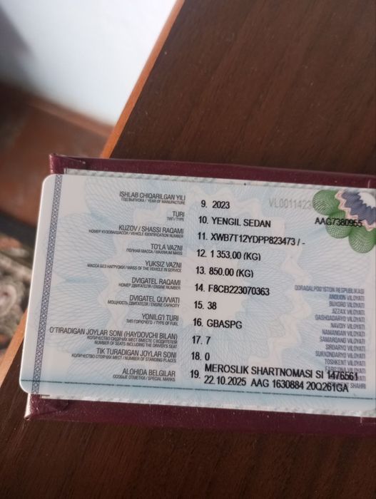 Дамас сотилади холати яхши га бензин Бир кол